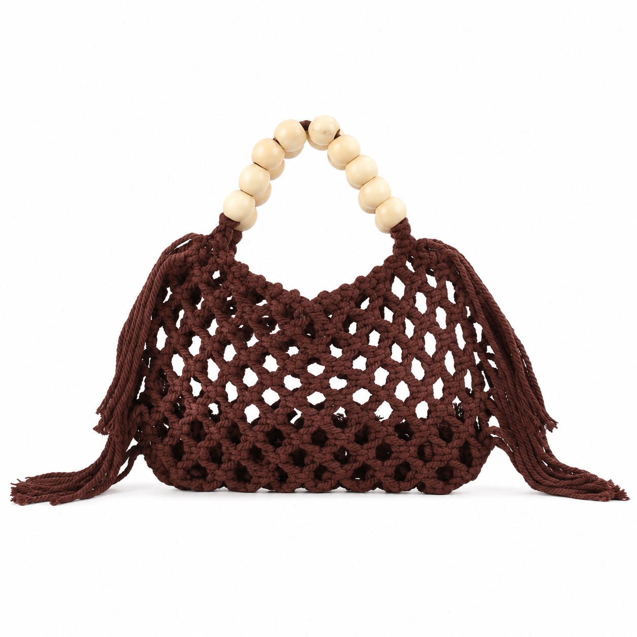 Amalfi Beach Bag – Woven Summer Tote with Tassels
